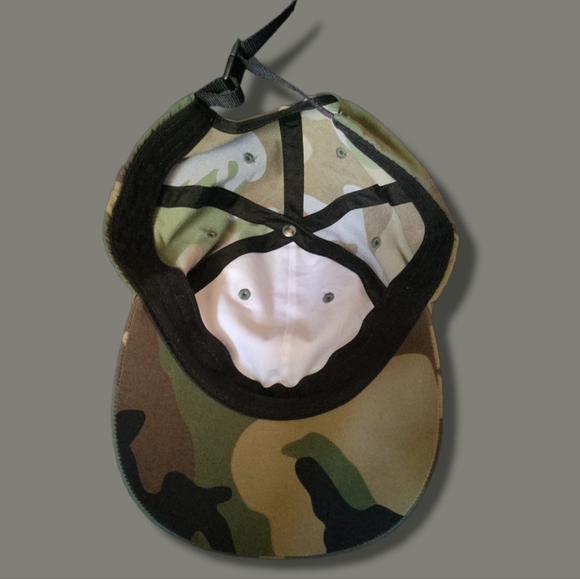 Nwt supreme 6-panel nylon camaflauge camp cap adjustable unisex - Picture 5 of 7